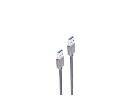 shiverpeaks Câble USB 3.2 BASIC-S, USB-A mâle, 0,50 m