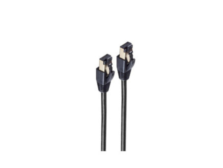 shiverpeaks BASIC-S Câble patch, Cat. 8, F/FTP, 2,0 m, noir