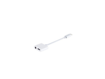 shiverpeaks Adaptateur BASIC-S, USB-C - jack 3.5 + USB-C
