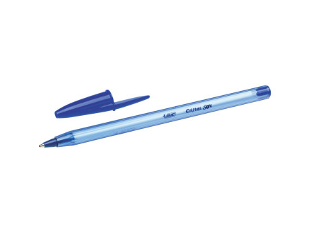 BIC Stylo à bille Cristal Soft, bleu