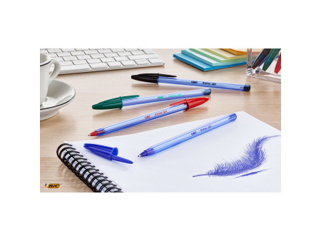 BIC Stylo à bille Cristal Soft, bleu