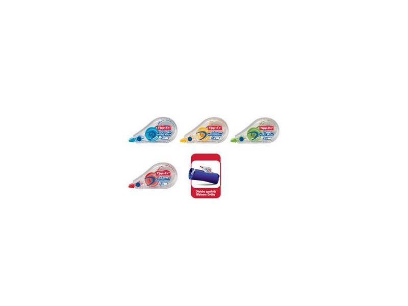 Tipp-Ex Roller correcteur Mini Pocket Mouse Fashion, 5mm x6m