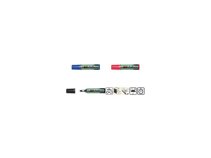 BIC Marqueur permanent Marking Onyx 1482, pointe ogive, bleu