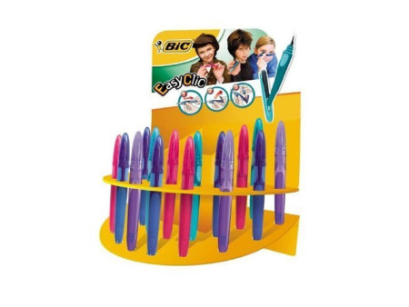 BIC Stylo plume Easy Clic, taille de plume: M, boîte de 20