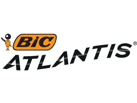BIC Recharge pour stylo à bille Atlantis Classic, M, noir
