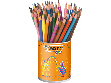 BIC KIDS Crayons de couleur Evolution ecolutions, boîte de