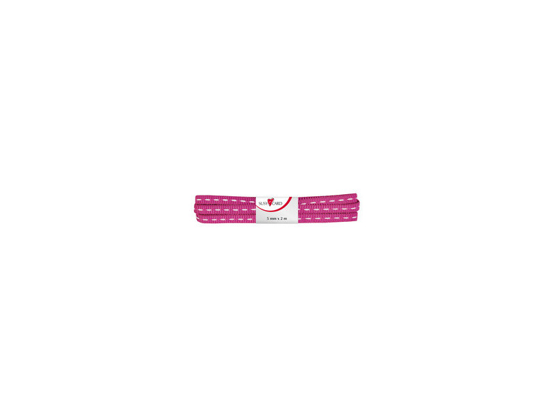 SUSY CARD Ruban cadeau 'ruban à points', 15 mm x 2 m, rose