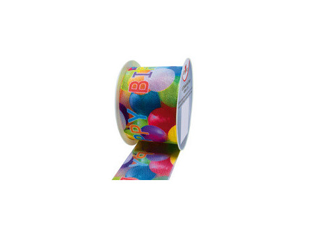 SUSY CARD Ruban cadeau, sur bobine 'Ballons'