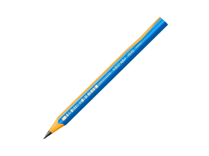 BIC KIDS Crayon d'apprentissage Evolution, bleu, degré de