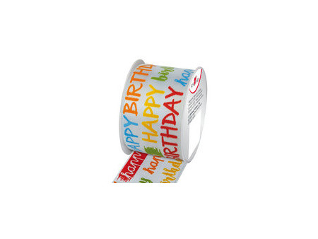 SUSY CARD Ruban cadeau, sur bobine 'Birthday Party'