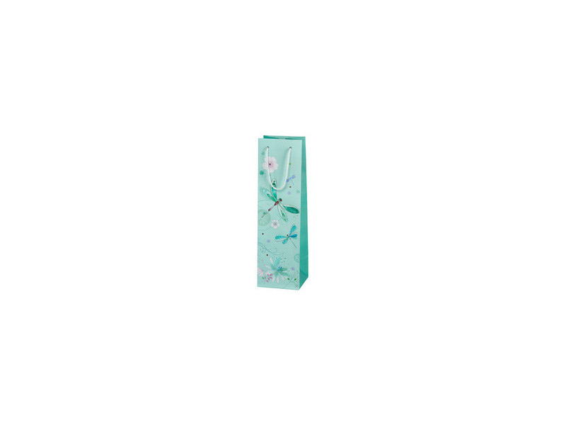 SUSY CARD Sac cadeau pour bouteille 'Dragonfly', 1 bouteille