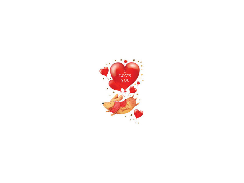 CACTUS Carte de voeux 'I love you'