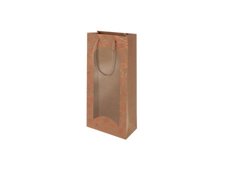 SUSY CARD Sac cadeau pour bouteille 'Ginkgo', 2 bouteilles