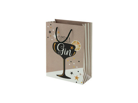 SUSY CARD Sac cadeau 'Simsala Gin'