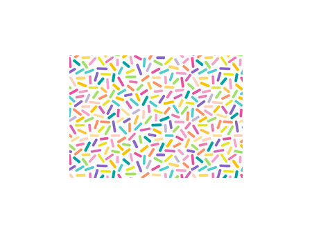 SUSY CARD Papier cadeau 'Sprinkles black', sur rouleau