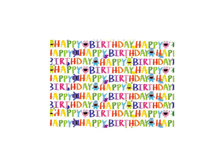 SUSY CARD Papier cadeau 'Let's Celebrate', sur rouleau