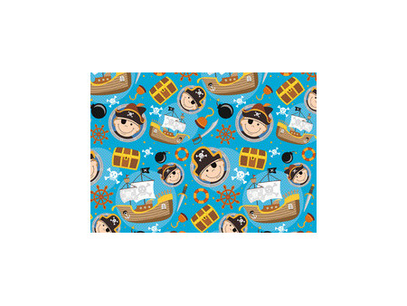 SUSY CARD Papier cadeau 'Cute animals vert', sur rouleau