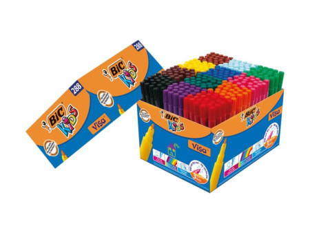 BIC KIDS Feutre Visa, Class Pack de 288 pièces