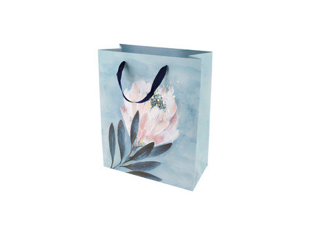 SUSY CARD Sac cadeau 'Swan lake light blue'