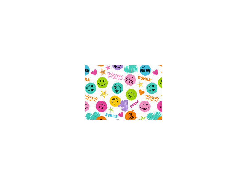 SUSY CARD Papier cadeau 'roses aquarelle', sur rouleau