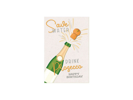 SUSY CARD Carte d'anniversaire Round 'Disques vinyles'