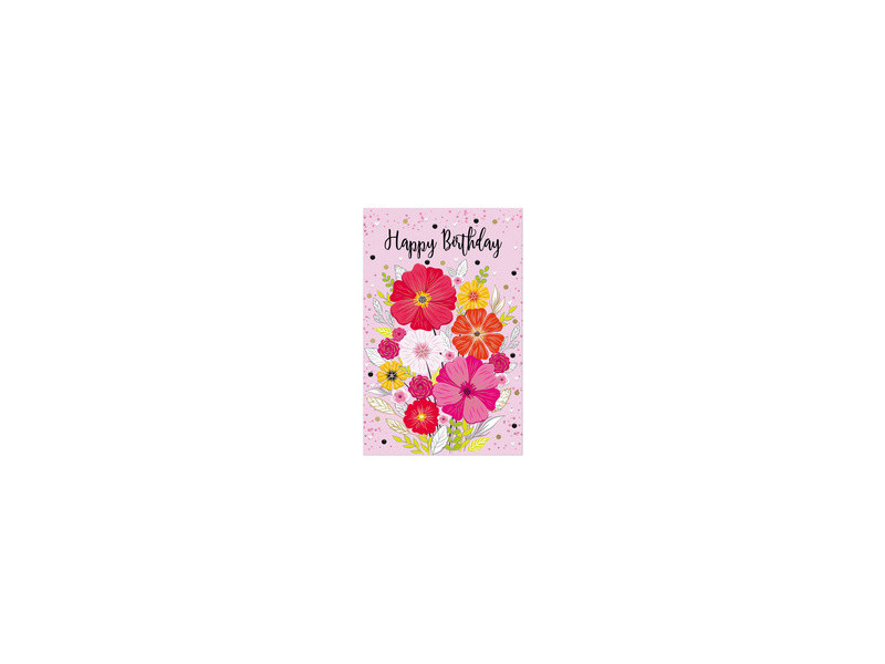 SUSY CARD Carte d'anniversaire Goldelicious 'Pois'