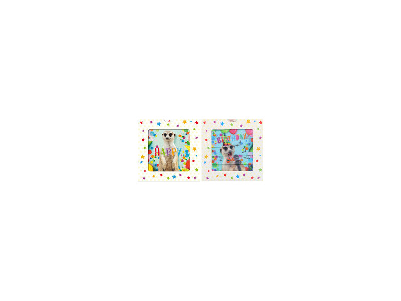 SUSY CARD Carte d'anniversaire 3D Sliding card 'Ballons'