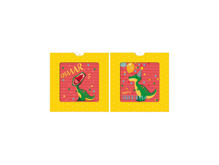 SUSY CARD Carte d'anniversaire 3D Sliding card 'Ballons'