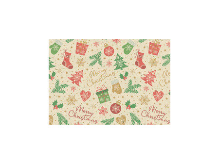 SUSY CARD Papier cadeau de Noël 'Forêt de Noël'