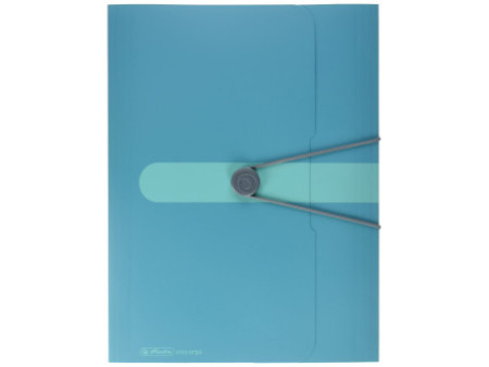 herlitz Chemise à rabats Color-Blocking Caribbean Turquoise,