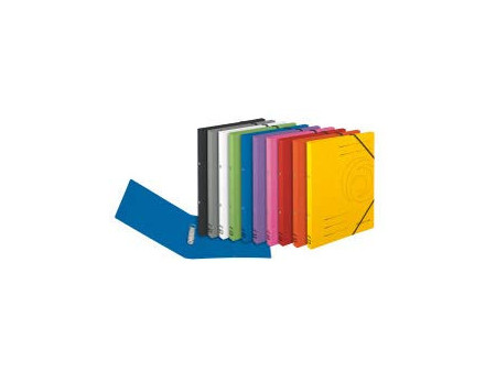 herlitz Classeur à anneaux easyorga, A4, carton