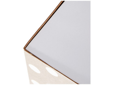 herlitz Boîte à bloc-note Pure Glam, 90 x 90 mm, brun