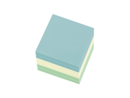 herlitz Cube bloc-notes GREENline, 75 x 75 mm