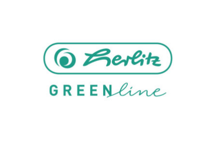 herlitz Cube bloc-notes GREENline, 75 x 75 mm