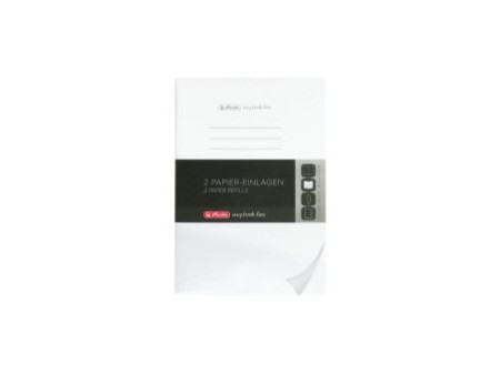 herlitz Pages de rechange pour carnet my.book flex, A4