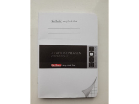 herlitz Pages de rechange pour carnet de notes my.book flex