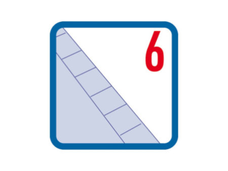 herlitz Intercalaires carton GREENline, A4, 6 touches, uni
