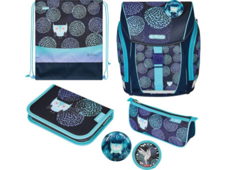 herlitz Cartable FiloLight Plus 'Flower Owl'