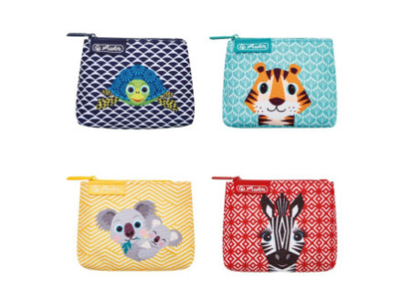 herlitz Porte-monnaie 'Cute Animals', toile