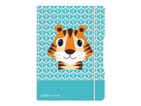 herlitz Carnet my.book flex 'Cute Animals Tiger', A5