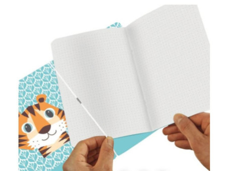 herlitz Carnet my.book flex 'Cute Animals Tiger', A5