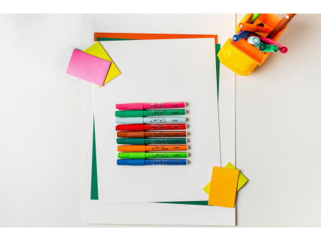 BIC KIDS Feutres 'Visacolor XL', 12 pièces, noir