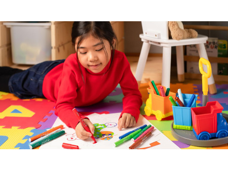 BIC KIDS Feutres 'Visacolor XL', 12 pièces, noir