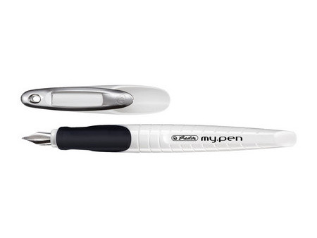 herlitz Stylo plume my.pen, plume: M, turquoise/orange