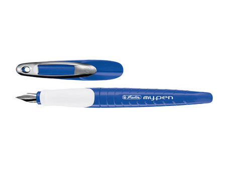 herlitz Stylo plume my.pen, plume: M, turquoise/orange