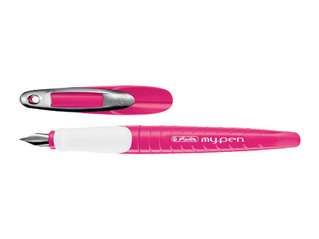 herlitz Stylo plume my.pen, plume: M, turquoise/orange