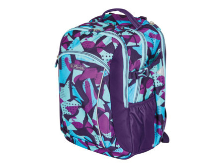 herlitz Sac à dos scolaire Ultimate 'Camo Purple'