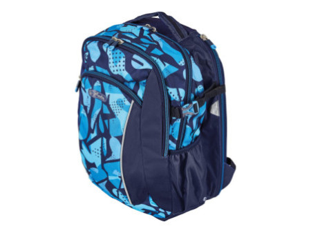herlitz Sac à dos scolaire Ultimate 'Camo Blue'