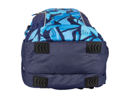 herlitz Sac à dos scolaire Ultimate 'Camo Blue'
