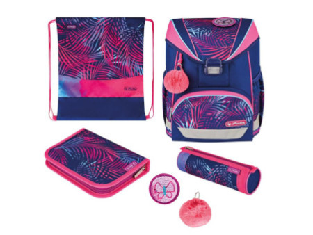 herlitz Cartable UltraLight Plus 'Tropical Chill'